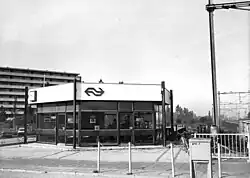 Het station in 1981