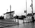 Het station met wachtruimte in 1970