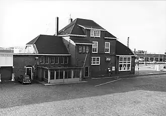 Het station IJmuiden in 1974