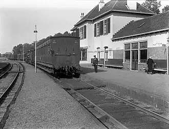 Station Hattem in 1950