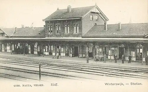 Station Winterswijk rond 1900-1905