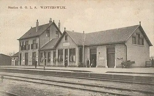 Station Winterswijk GOLS rond 1905-1915