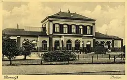 Het oude station, 1935