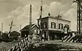 Station Voorschoten tussen 1930 en 1940