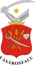 Wapen van Vásárosfalu