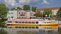 Rondvaartboot in Rathenow