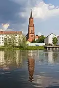 Stadsgezicht aan de Havel.