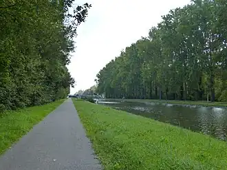 De F8 aan de Vaartdijk in Tildonk (2014)