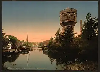 Watertoren van Delft (ca. 1895)