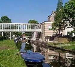 Luchtbrug over de Garenkokerskade