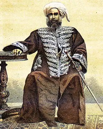 Portret van Abdurrahman Az-Zahir