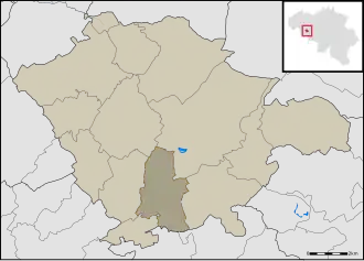 Kaart van Hacquegnies