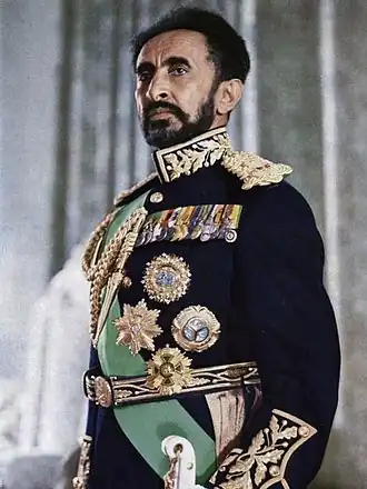 Haile Selassie in 1970
