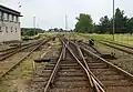 Spoorlijn t.h.v. Hajnówka.