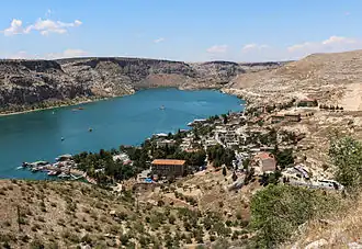 Halfeti and the river Euphrates
