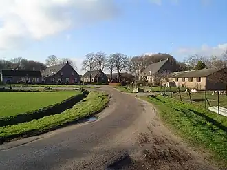 Halfmijl, gezien vanuit het oosten