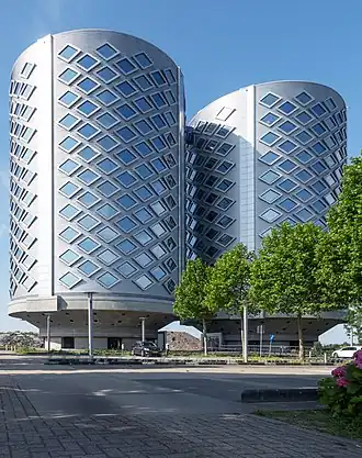 De verbouwde suikersilo's anno 2019