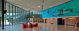 Inkomhal van het Historial (historisch museum) van de Vendée