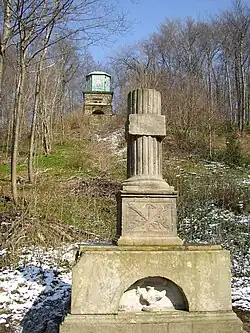 Monumenten Hagedorn-Denkmal en Kaffeemühle (1797)