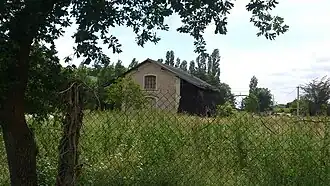 Het voormalige station Perray-Jouannet