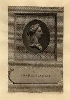 Barbauld op een prent