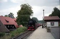Halte van de Harzquerbahn