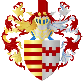 Het wapen van Hamont-Achel (Loonse stad).