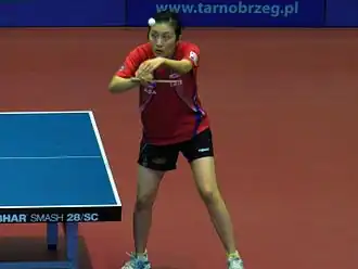 Han Ying (2013) in Polen op het EK