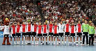 Duits nationaal handbalteam in 2008