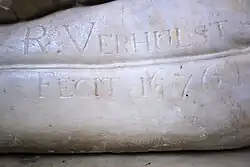 Signatuur van Verhulst