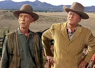 Hank Worden en John Wayne in McLintock!