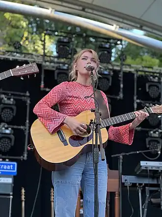 Hannah Mae in het Zuiderparktheater in Den Haag in 2022.