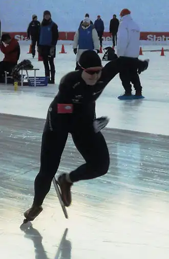 Hanne Haugland op het Noors kampioenschap sprint 2012