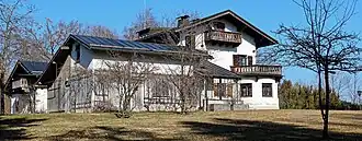 Villa van Hans Albers en Hansi Burg te Garatshausen