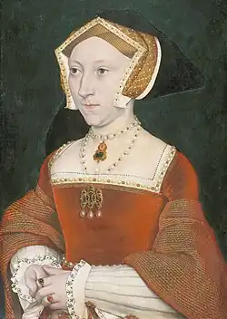 Holbein: Jane Seymour, ca. 1540.