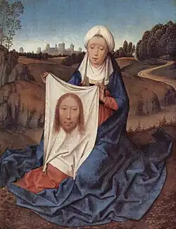 Heilige Veronica door Hans Memling