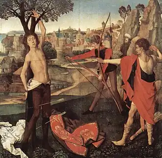 De marteling van de heilige Sebastiaan