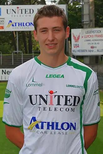 Hans Vanaken in zijn tijd bij Lommel United