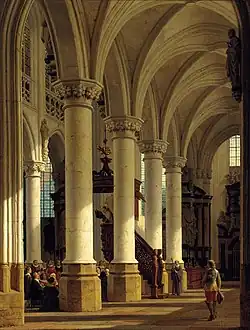 Kerkinterieur, 1873