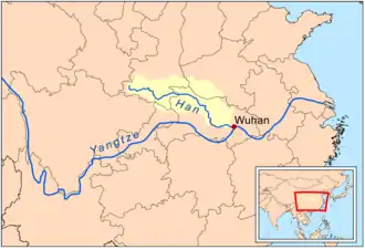 Het bassin van de Han