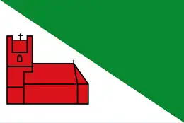 Vlag van Hantumhuizen