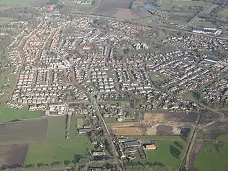 Hapert vanuit de lucht