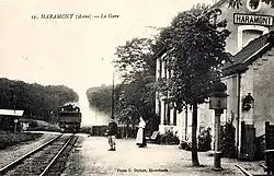 Halte Haramont, begin 20e eeuw