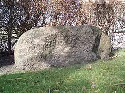 Saksische offersteen voor de Sint-Lambertus of Witte Kerk in Heemse.