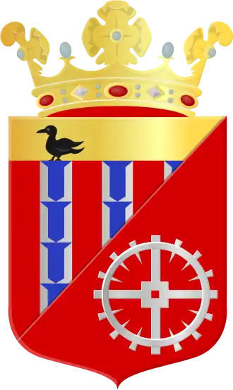 Het wapen van Hardinxveld-Giessendam