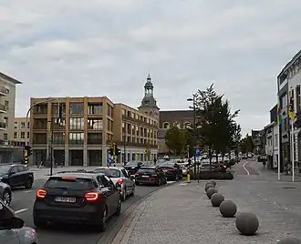 Marktstraat tijdens de avondspits