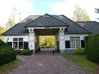 De Eshof poortgebouw, Haren (1918) Kuiler & Drewes
