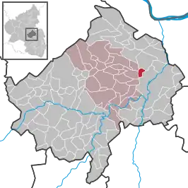 Kaart van Hargesheim