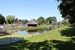 Het spoordok bij station Harkstede-Scharmer
