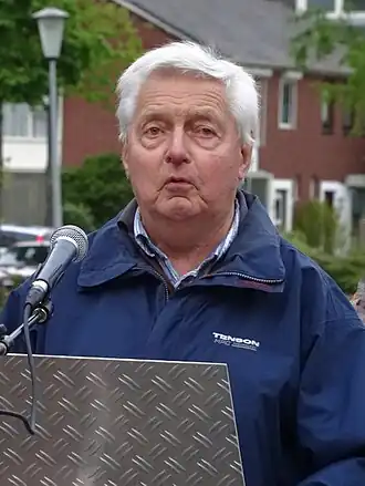 Van der Veen in 2014